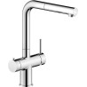 Mitigeur évier avec douchette extractible - réf. LV129117/3