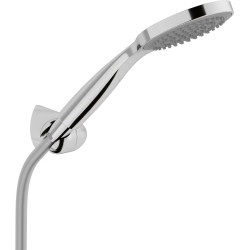 Support orientable avec douchette monojet chrome