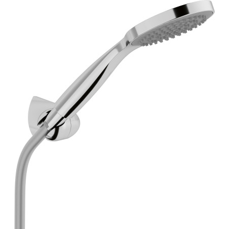 Support orientable avec douchette monojet chrome
