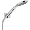 Support orientable avec douchette monojet chrome