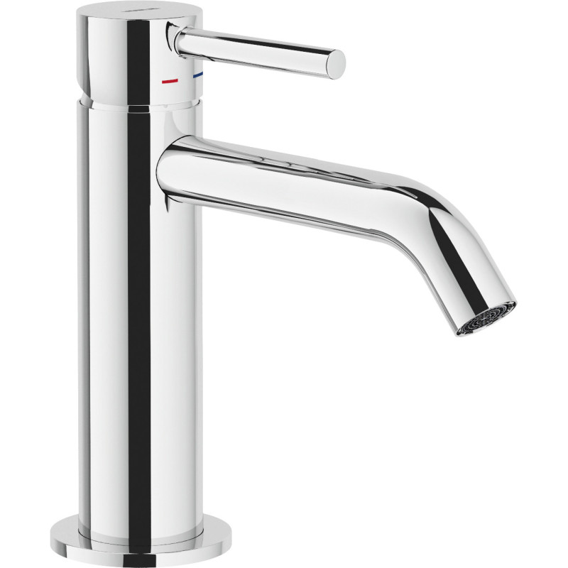 Bec haut avec vidage push 1''1/4 · Chrome