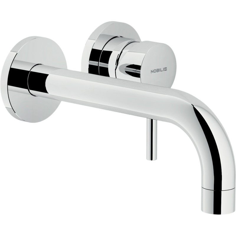 Façade mitigeur lavabo encastré avec rosaces LIVE