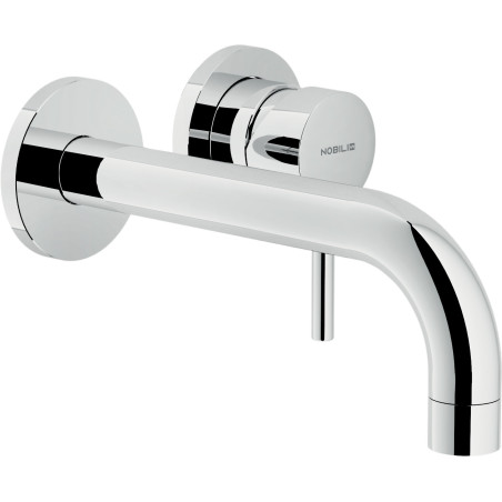 Façade mitigeur lavabo encastré avec rosaces LIVE