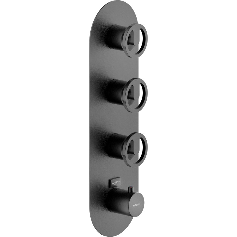 Graphite brossé PVD