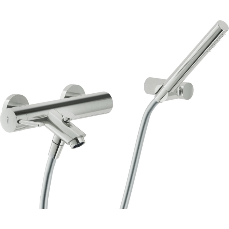 2 voies avec duplex · Inox brossé