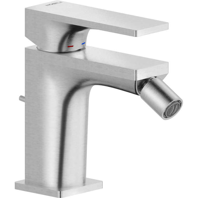 Avec vidage · Inox brossé