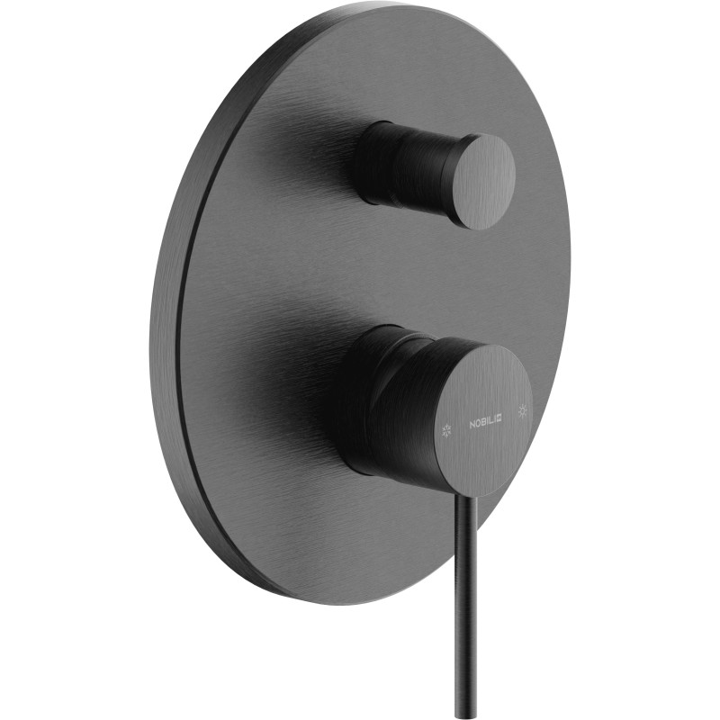 Graphite brossé PVD