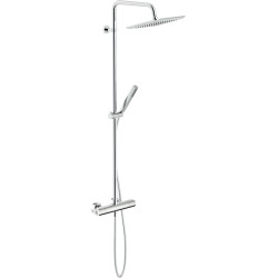 Colonne de douche thermostatique SEVEN douche de tête 245x245