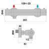 Mitigeur douche thermostatique COX / ORTENCE