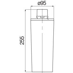 Schéma technique - Filtre NOBILI capacité 1700L