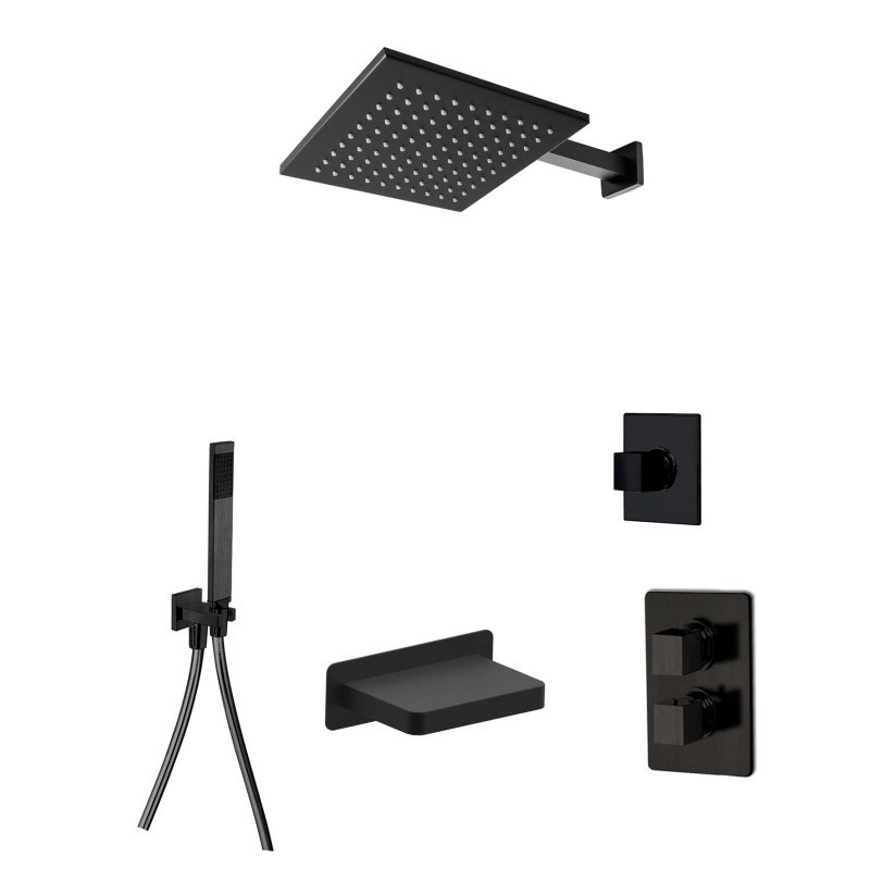 Noir mat PVD