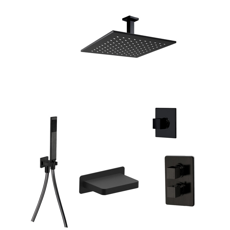 Noir mat PVD