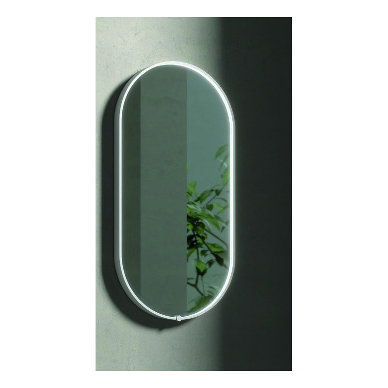 Miroir LED Pulse Blanc