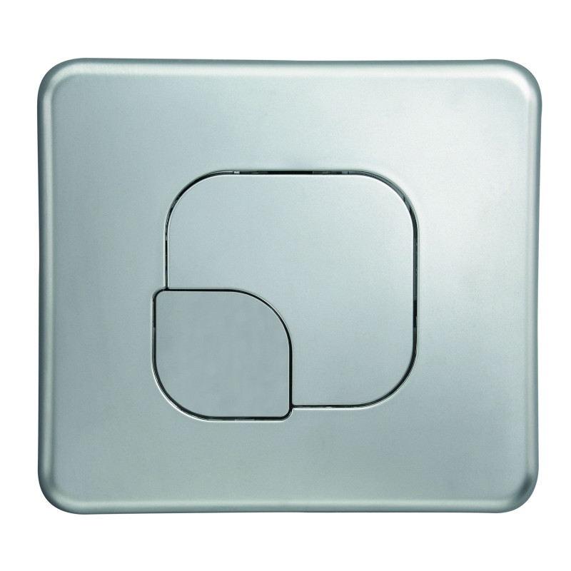Plaque de commande double volume Lemon pour bâti Verso 350, Verso 1100, PMR et Intraslim