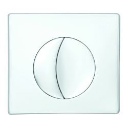 Plaque de commande double volume Moon pour bâti Verso 350, Verso 1100, PMR et Intraslim