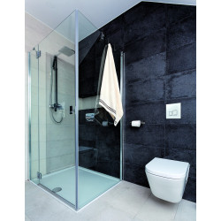 Plaque de commande double volume Square pour bâti Verso 350, Verso 1100, PMR et Intraslim