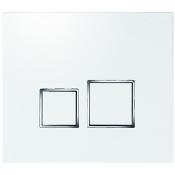 Plaque de commande double volume Square Ingenio