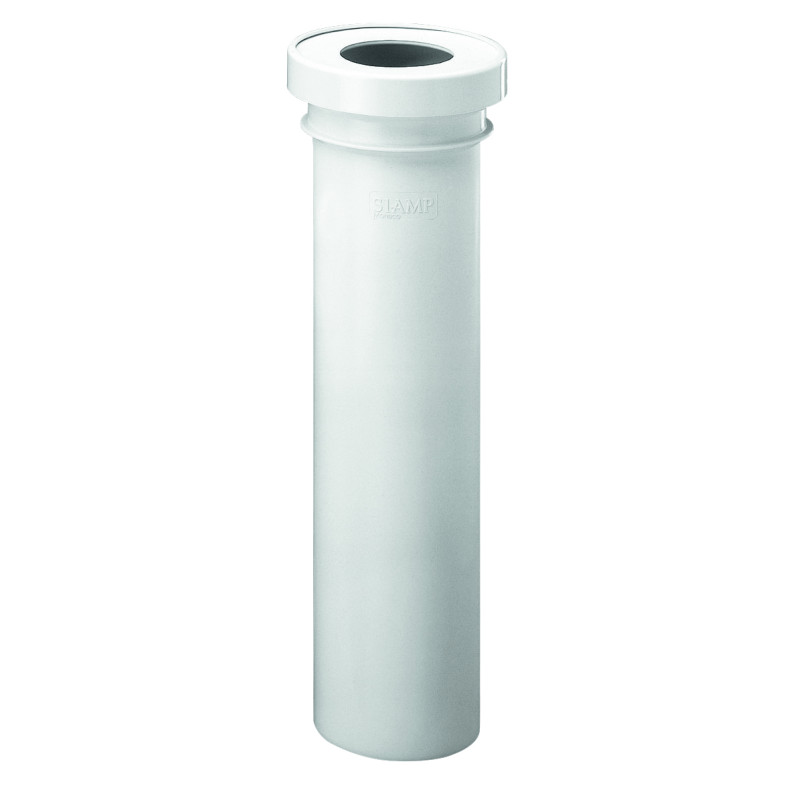 Manchon long M100L - Ø100 mâle - collerette clip platine