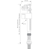 Robinet flotteur à alimentation basse Compact 99B 3/8