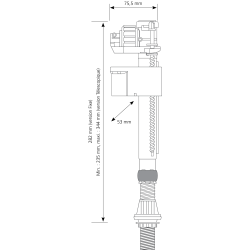 Robinet flotteur Compact 99B 3/8 en sachet