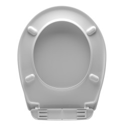 Abattant Monte Carlo 3 dormant blanc en barquette thermoplastique