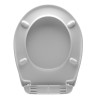 Abattant Monte Carlo 3 dormant blanc en barquette thermoplastique