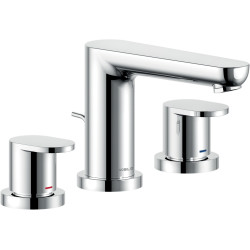 Mitigeur lavabo trois trou avec vidage 11/4 ABC