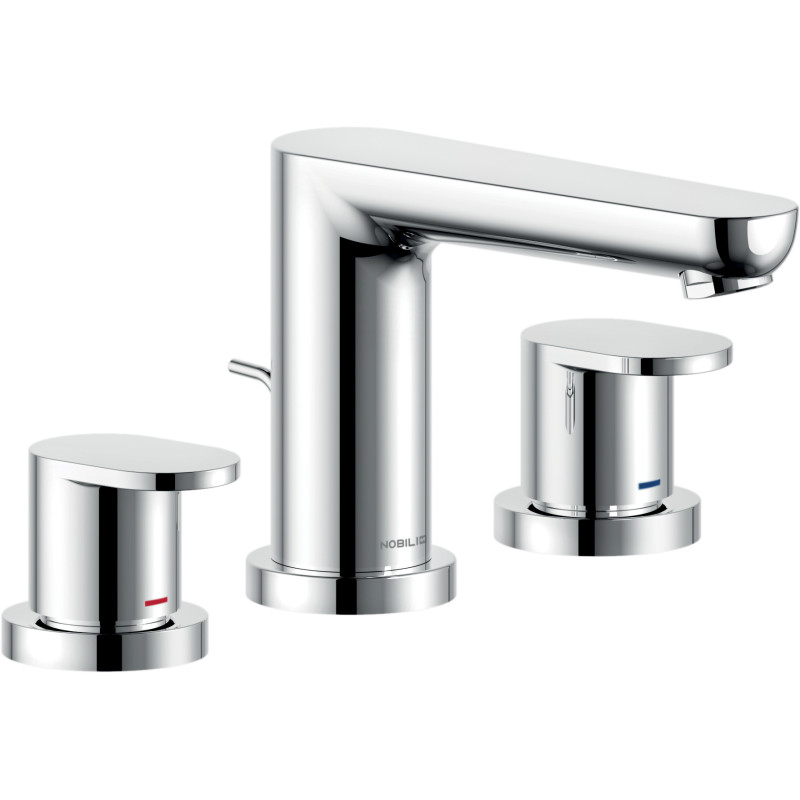 Mitigeur lavabo trois trou avec vidage 11/4 ABC