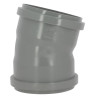 Coude 15° CR4 Femelle/Femelle Joint Fixe Gris