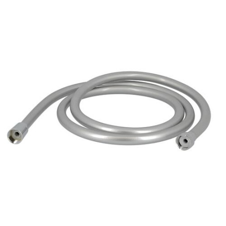 Flexible de douche Hydrosenso, PVC renforcé lisse gris