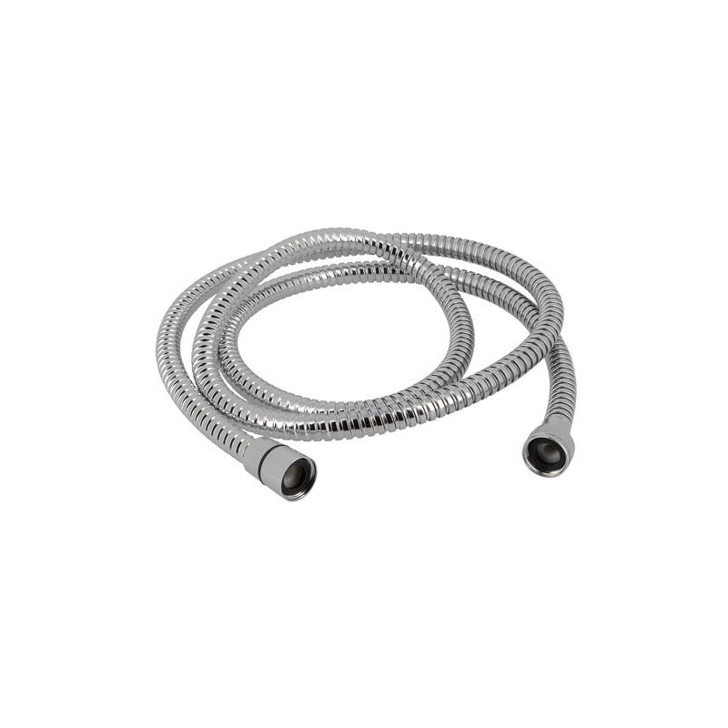 Flexible de douche Hydrosenso, métal chromé, double agrafage Flexifor