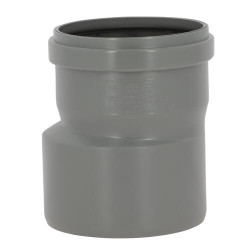 Réduction excentrée CR4 Mâle/Femelle Joint Standard Gris