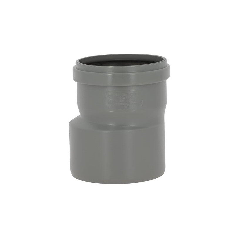 Réduction excentrée CR4 Mâle/Femelle Joint Standard Gris