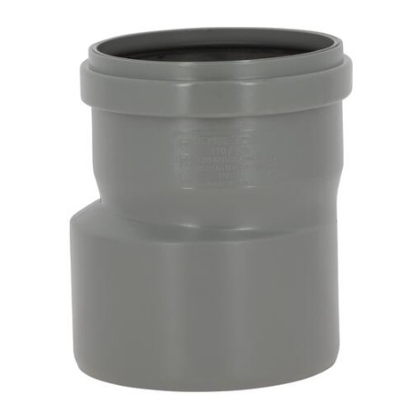 Réduction excentrée CR4 Mâle/Femelle Joint Standard Gris