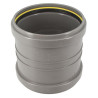 Manchon coulissant CR4 Femelle/Femelle Joint Standard Gris