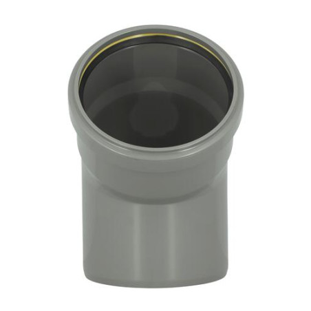 Coude 45° CR4 Mâle/Femelle Joint Fixe Gris