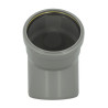 Coude 45° CR4 Mâle/Femelle Joint Fixe Gris