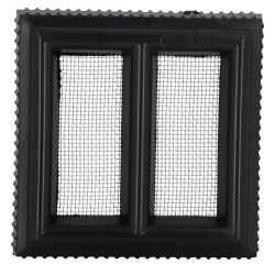 Grille d'aération carrée, intérieure et extérieure, 120x120