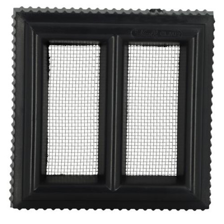 Grille d'aération carrée, intérieure et extérieure, 120x120