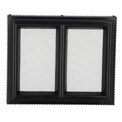 Grille d'aération rectangulaire, intérieure et extérieure, 220x180