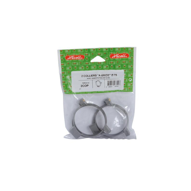 2 colliers bride s/sachet insert p.7/150