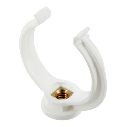 Collier lyre en TECHTAN®, pour tube de descente Ø 50, LG16