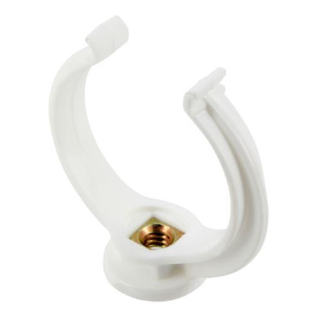 Collier lyre en TECHTAN®, pour tube de descente Ø 50, LG16