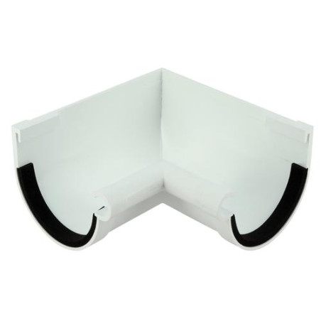 Angle intérieur à joint TECHTAN®, 90° pour gouttière demi-ronde LG16