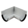 Angle intérieur à joint à 90° en TECHTAN®, pour gouttière demi-ronde LG16