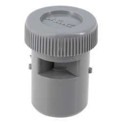 Clapet aérateur/équilibreur de pression AMG sans DTA, en PVC gris