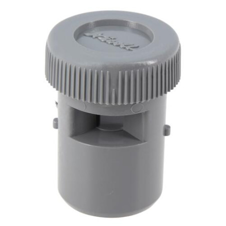 Clapet aérateur/équilibreur de pression AMG sans DTA, en PVC gris