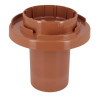 Adapt. douille toit tuile terracotta