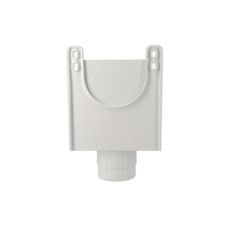 Boîte à eau en TECHTAN® pour descente de gouttière Ø 80, LG25 et LG29