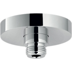 Support douche plafond chromé